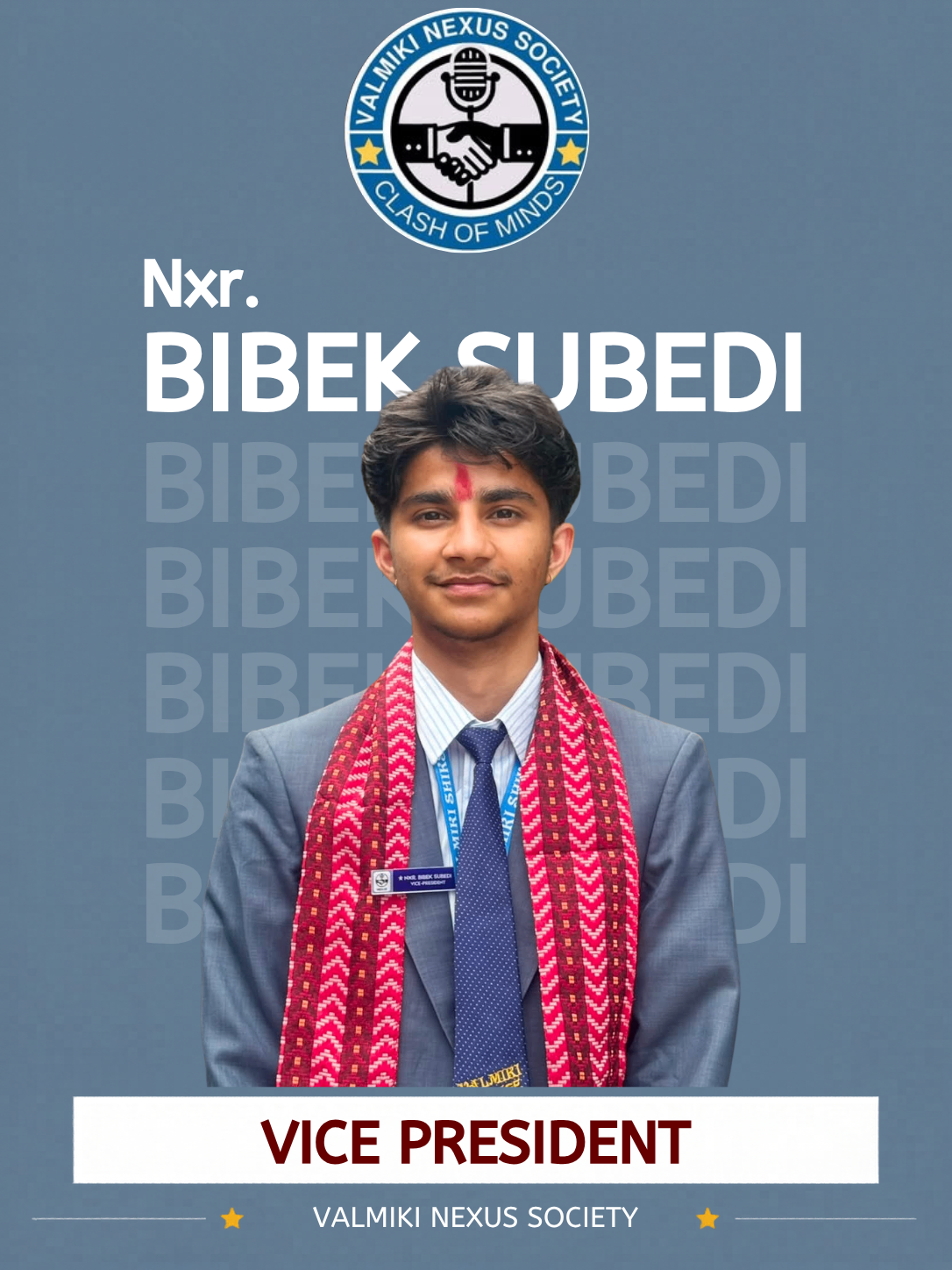 Bibek Subedi, Vice President