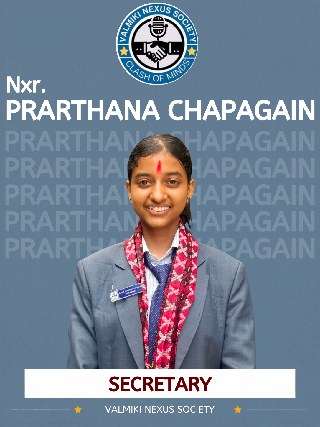 Prarthana Chapagain, Secretary