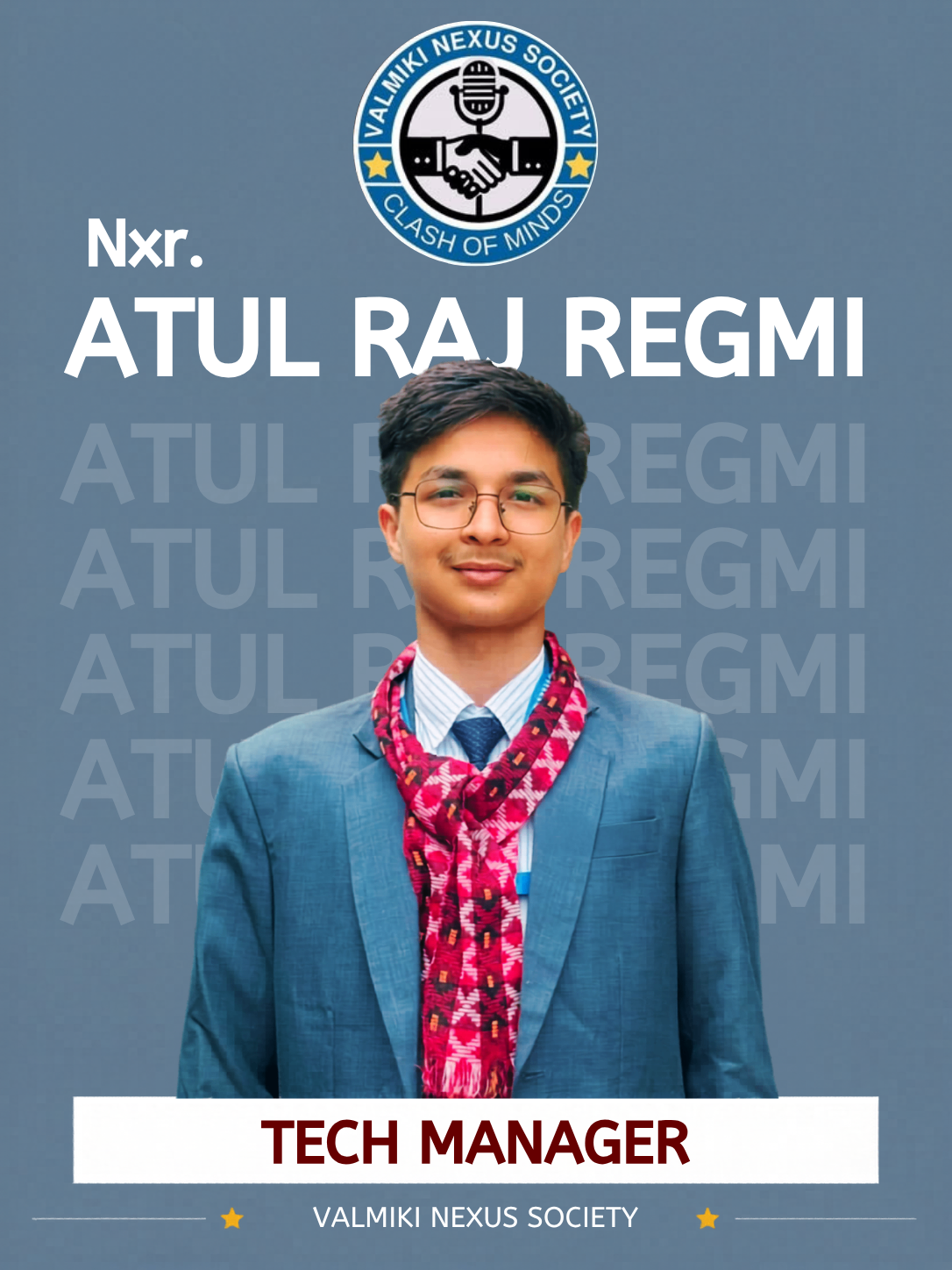 Atul Raj Regmi, Tech Manager